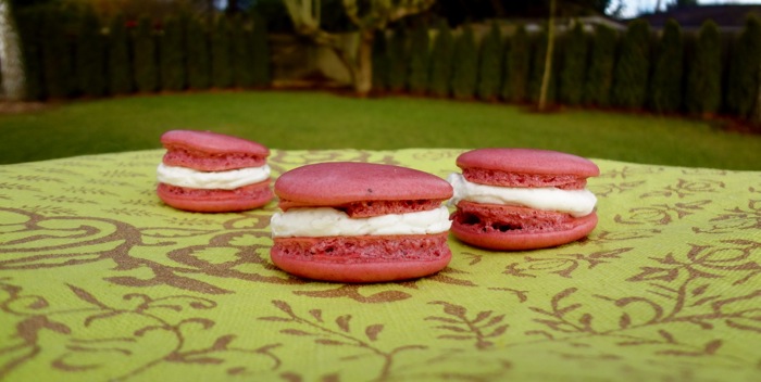 Three Macarons
